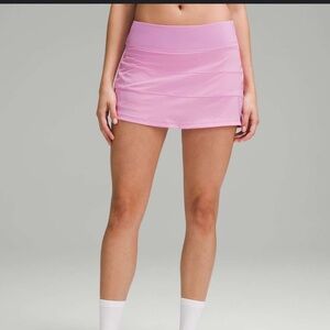 Lululemon Pace Rival Mid Rise Skirt size 4